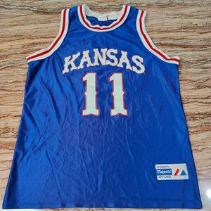 Kansas Jayhawks Basketball Jersey Vintage 1990s